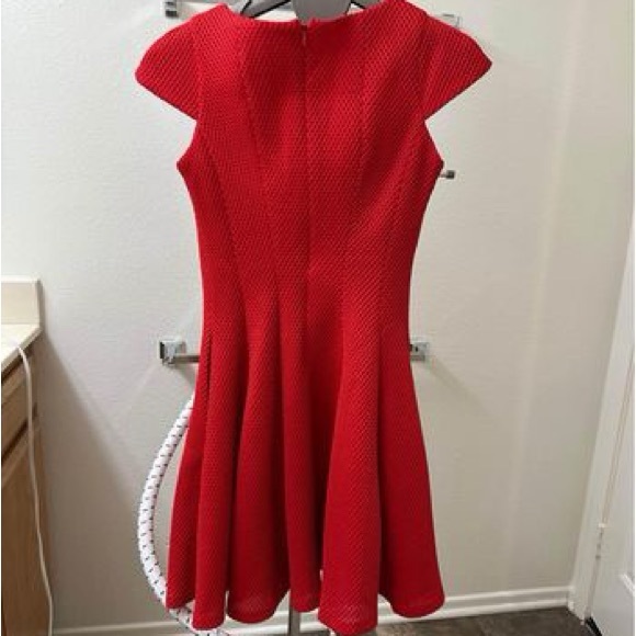 Julia Jordan Red Dress with Pockets Size 4 - Picture 4 of 4